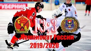 СКА-нефтяник - Кузбасс - 13:3. Чемпионат России-2019/20