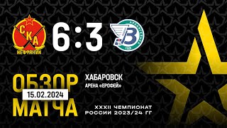 СКА-Нефтяник - Водник - 6:3. Чемпионат России-2023/24